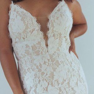 Lace Wedding Dress Size 8 Brand New